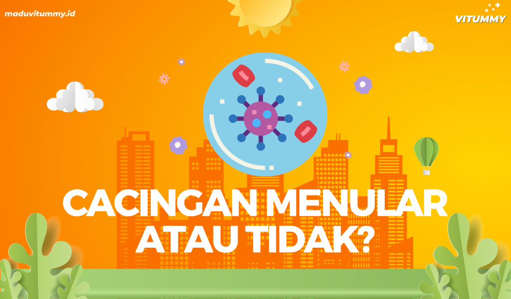 cacingan menular atau tidak