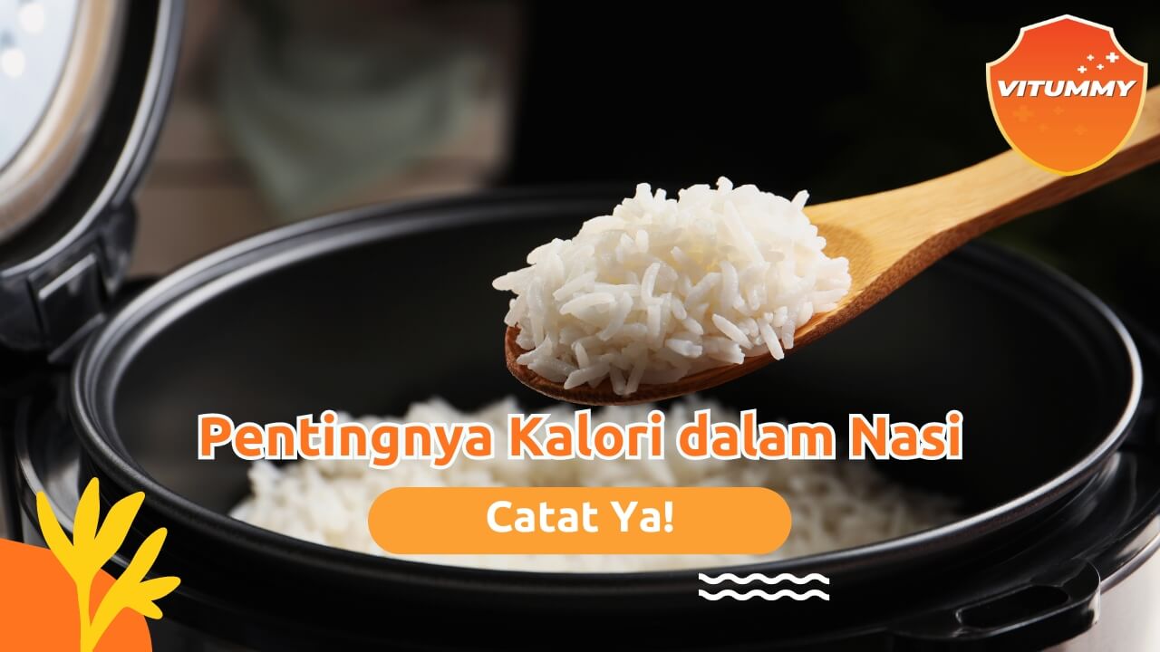 3 sendok makan nasi berapa kalori