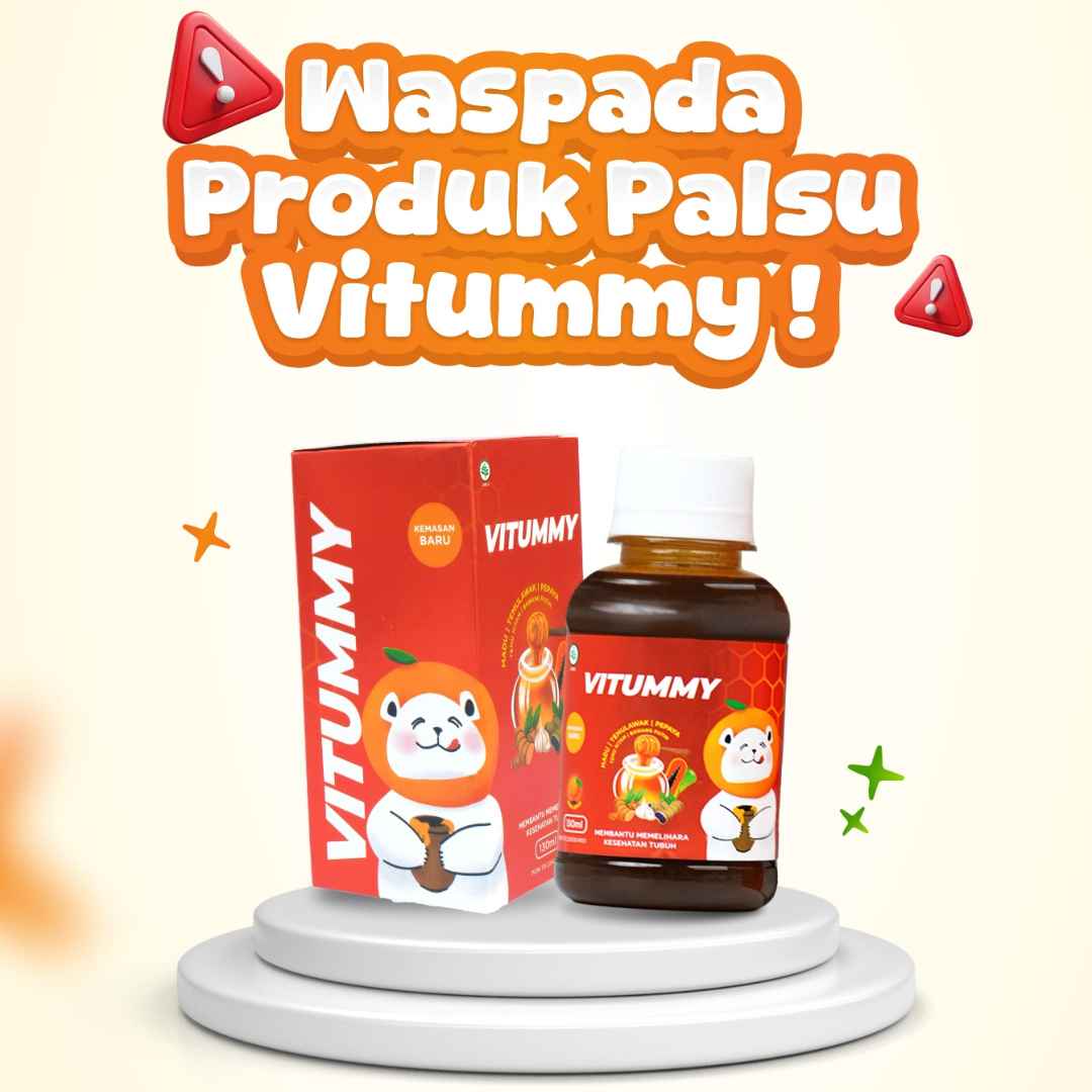 Vitummy Asli dan Palsu
